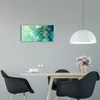 Wanduhr aus Glas – 60x30 cm - Glasbild - Glasuhr - Produktbild-Vorschau 3