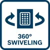 Bosch 0601443600, LED, 20 žárovek, 500 g, Černá, Modrá, Náhled obrázku produktu 16