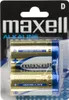 maxell Alkaline Batterie, Mono D, 2er Blister Anteprima dell’immagine prodotto 1