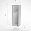 Skye Decor, Turra - White, Nachttische & -schränke, Weiß, Produktbild-Vorschau 8