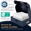 ELONEO Couverture de poids 155x220 cm avec 9 kg, Weighted Voir les images du produit 9