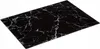 Schneidebrett aus Glas mit Marmor-Muster, schwarz, 30 x 40 Produktbild-Vorschau 1
