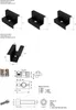 10st Endklemme 40mm mit Schraubenset Schwarz Photovoltaik Produktbild-Vorschau 2