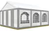 Hochwertiges Partyzelt 4x6 m Pavillon Zelt ca. PE Plane 450 Produktbild-Vorschau 1