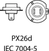 EinParts Ampoules halogènes H7 12V 5000K blanc 55W PX26d 2 Voir les images du produit 6