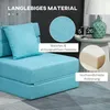 HOMCOM Schlafsessel Schlafsofa Sofabett Einzelsofa mit Produktbild-Vorschau 5