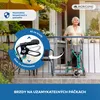 Mobiclinic, rolátor, Caleta, Fatlbar, chodiaci rám s 3 Náhľad obrázku produktu 7