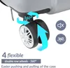 Zestaw 3 lekkich twardych walizek z kółkami, zamkiem TSA i Podgląd zdjęcia produktu 6