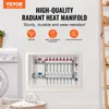 VEVOR 8-ramenný rozdělovač tepla, 1/2palcový rozdělovač Náhled obrázku produktu 2