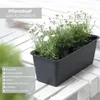 Blumenkasten Balkonkasten 800 mm aus Kunststoff – Farbe Produktbild-Vorschau 5