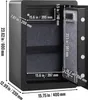 VEVOR Safe Tresor 2,2 Kubikfuß, Möbeltresor mit Feuerfester Produktbild-Vorschau 9