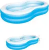 Bestway® Family Pool Big Lagoon™ 262 x 157 x 46 cm, oval Produktbild-Vorschau 46