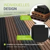 JUSKYS® WPC Terrassendielen 8 m², inkl. Unterkonstruktion & Produktbild-Vorschau 6