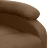 vidaXL Massagesessel mit Aufstehhilfe Braun Stoff Produktbild-Vorschau 5