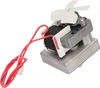 A close-up studio shot of a replacement auger motor for a pellet grill. Voir les images du produit