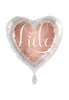 18"/Ø43cm Herz Folienballon "Alles Liebe zur Hochzeit" Produktbild-Vorschau 2