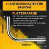 Extralink Rechte Balkonhalterung für Satellitenantenne, mit Produktbild-Vorschau 7