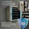 Extralink Armadio a rack 6U 600x450 Grigio a parete - Anteprima dell’immagine prodotto 6