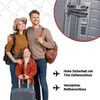 Reisekoffer aus Polypropylen (PP) Modell Nova Dark Grey 3er Produktbild-Vorschau 5