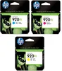 3x HP 920XL 920 XL C/M/Y Set Satz CD972AE CD973AE CD974AE Produktbild-Vorschau 3