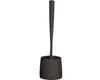 A black toilet brush with its holder, isolated on a white background. Náhľad obrázku produktu
