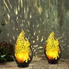 2er Set LED Solarleuchte, Lotusblume, Flammen Design Produktbild-Vorschau 5