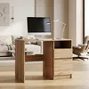 Bureau compact 100 x 50 cm | Bureau d'ordinateur et bureau Voir les images du produit 8