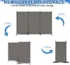 FCH Paravent 3 teilig, Trennwand faltbar 260 x 180cm mit Produktbild-Vorschau 3
