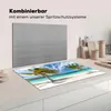 KitchenYeah© Herdabdeckplatte Strand - Palmen - Wolken , Produktbild-Vorschau 3