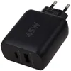 45 W USB-C PD GaN Dual-Schnellladegerät schwarz Produktbild-Vorschau 6