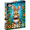 Puzzle 1000 elementów Enjoy – Króliczek w ogrodzie Podgląd zdjęcia produktu 1