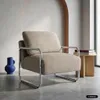 sweeek - Vintage-Sessel mit verchromtem Gestell und Produktbild-Vorschau 6