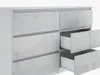 Kommode mit 6 Schubladen Sideboard Schrank Anrichte Produktbild-Vorschau 4