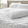 Steppdecke 135x200 cm Leichte Mikrofaser Sommerdecke Weiß Produktbild-Vorschau 2