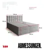 BroMARKT Boxspringbett DETROIT mit 2 Bettkasten, Produktbild-Vorschau 10