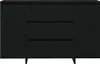 vidaXL Dressoir, zwart, eikenlook, 120 x 41 x 75 cm, Productafbeelding-voorbeeld 6