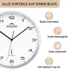 MONZANA® Wanduhr Funk Ø 31cm - Automatische Zeitumstellung Produktbild-Vorschau 5