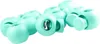 Kordelstopper rund 15x19mm, Durchzug 4x5,5mm, mint Produktbild-Vorschau