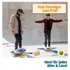 DH FitLife Surfing Balance Board aus Echtholz | Indoor Produktbild-Vorschau 5