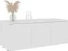 vidaXL TV-Schrank Weiß 80x34x30 cm Holzwerkstoff Produktbild-Vorschau 6