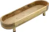1.05 Ciotola allungata in legno di mango su gambe - circa Anteprima dell’immagine prodotto 1