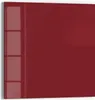 DEQORI Magnettafel Glas 50x50 cm 'Dunkelrot' beschreibbar Produktbild-Vorschau 1
