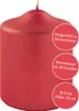 Fink CANDLE, metallic Stumpenkerze, Paraffin, rot, L. 8 cm, Produktbild-Vorschau 2