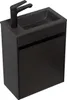 Badplaats Gäste-WC Waschtisch Set Sinta 40 x 22 cm Schwarz Produktbild-Vorschau 5