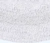 HOMESCAPES Runde Battematte weiß 80 cm aus 100% Baumwolle Produktbild-Vorschau 2