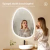 EMKE badspiegel met verlichting, 75 x 55 cm, anti-condens, Productafbeelding-voorbeeld 2