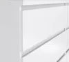 Commode double NAIA Commode Buffet Sideboard Blanc brillant Voir les images du produit 5