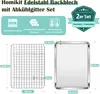 Homikit Backblech Auskühlgitter Set Edelstahl Produktbild-Vorschau 2