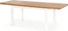 TIAGO 140(220)x80 dubový lancelot/bílý skládací stůl Náhled obrázku produktu 4