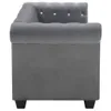 vidaXL 3-osobowa sofa Chesterfield w aksamitnym obiciu Podgląd zdjęcia produktu 2